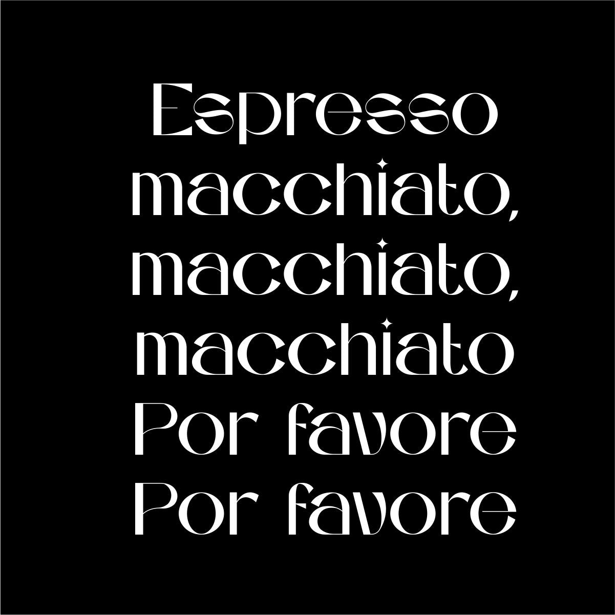 Svart UNISEX tröja “Espresso”