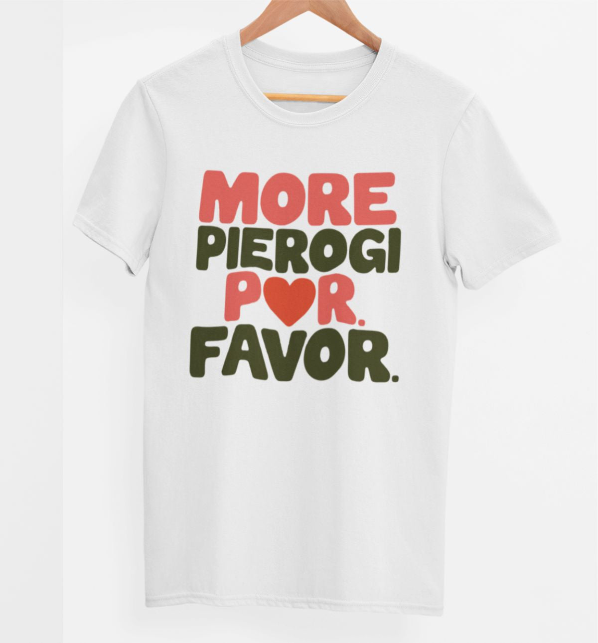 Vit UNISEX T-shirt “More Pierogi”