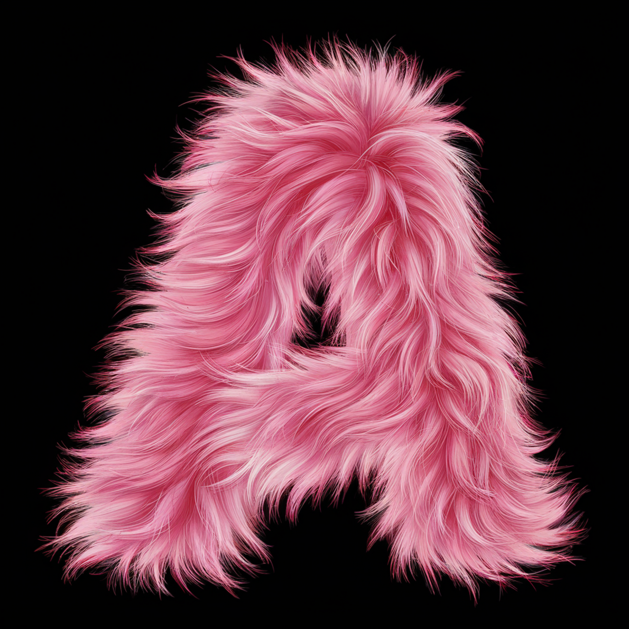 Svart UNISEX T-shirt “A Buchstabe”