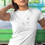 Weißes T-Shirt Mädchen